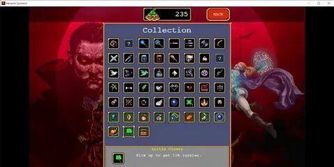 Vampire survivor найдите 5 золотых перстов