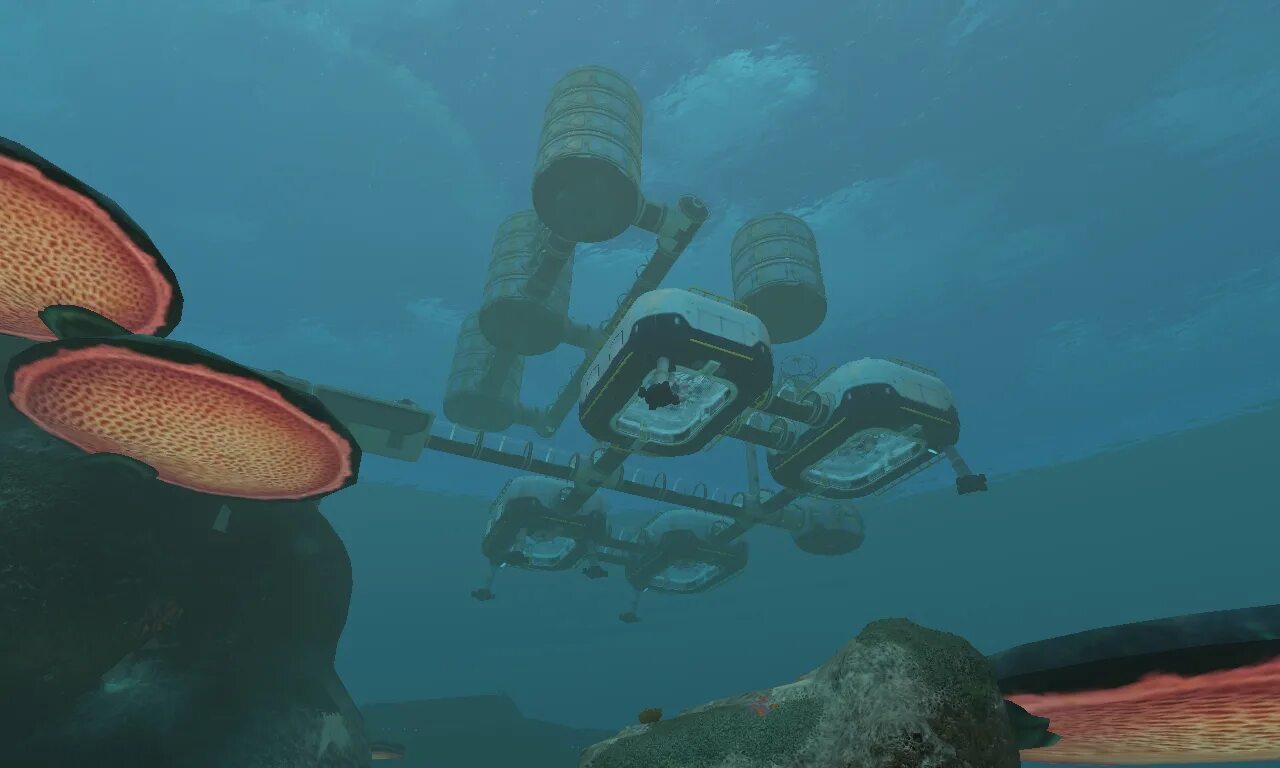 Subnautica 2.0. Циклоп Subnautica. Subnautica Циклоп в шахте. Subnautica базы. Subnautica подводная база.