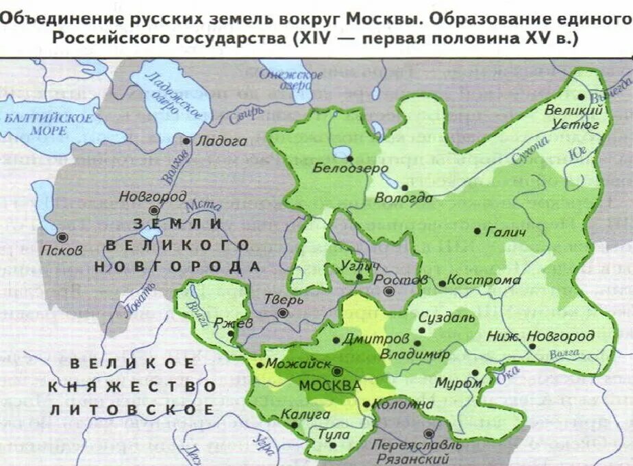 Московская русь период века