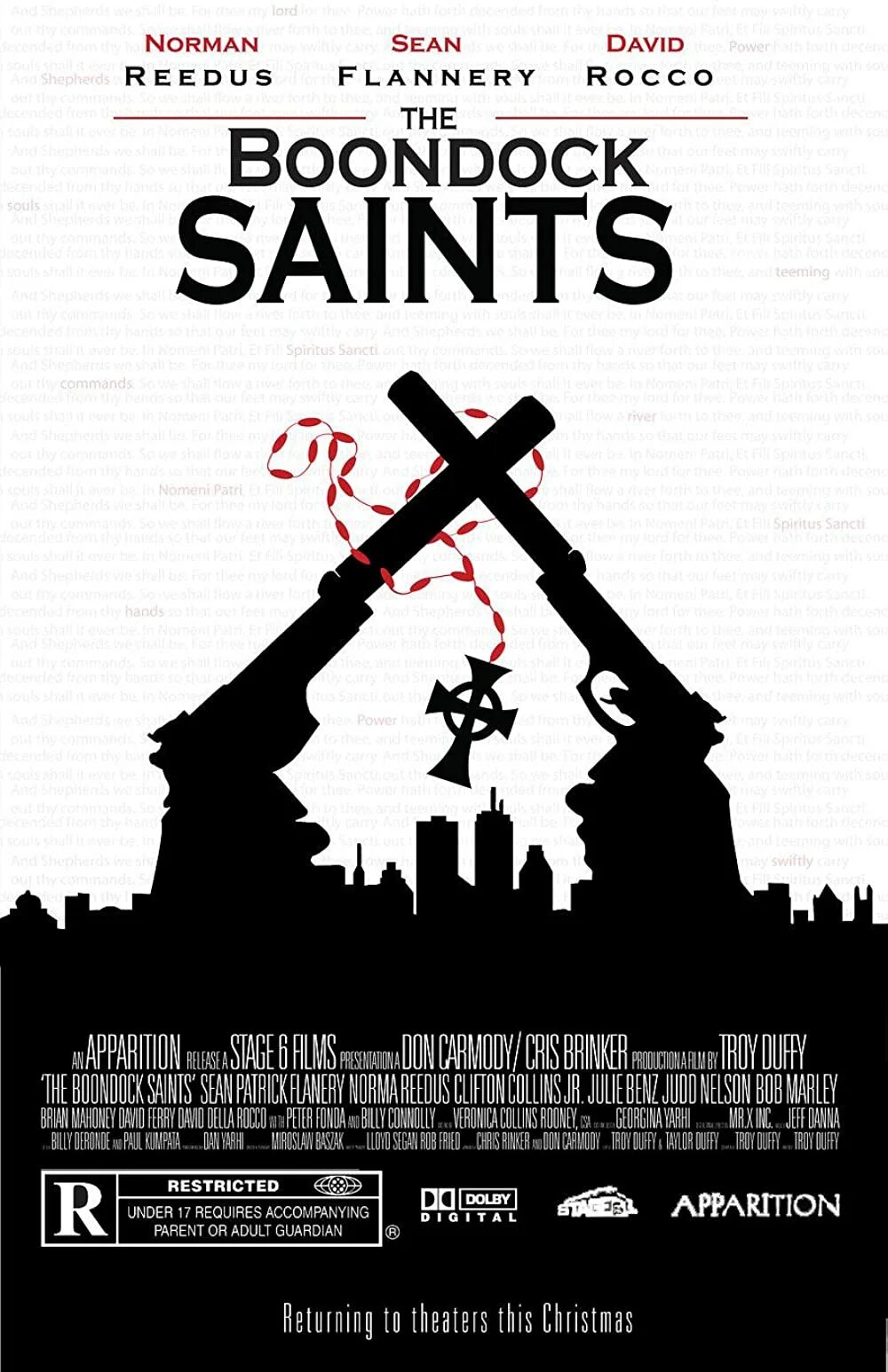Святые из Бундока (1999). The Boondock Saints, 1999 poster. Святые из трущоб. Святые из трущоб перевод