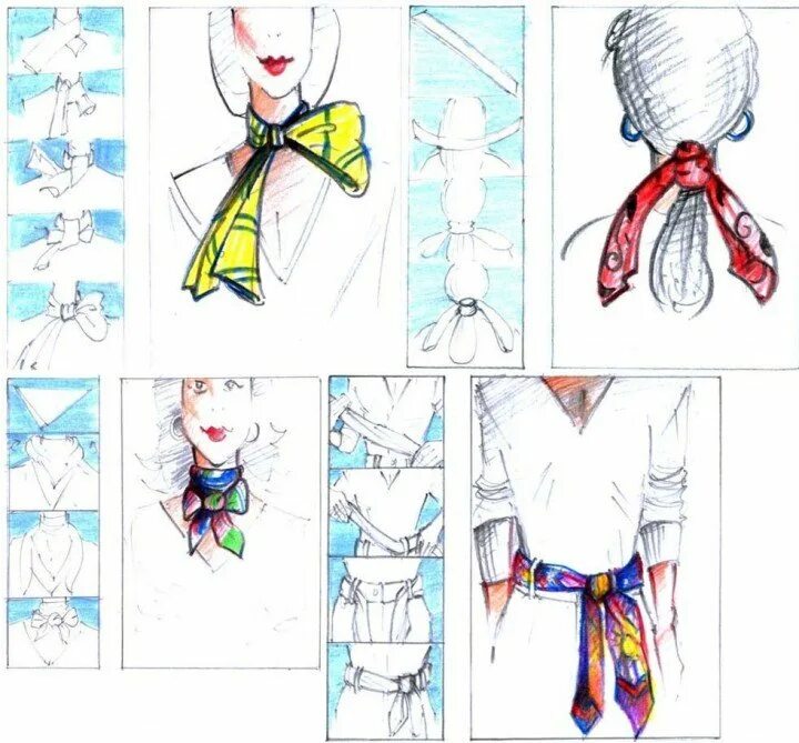 Как завязать платок узлом Pin em lenços headscarves Estilos de lenço de cabelo, Penteados para proteger o