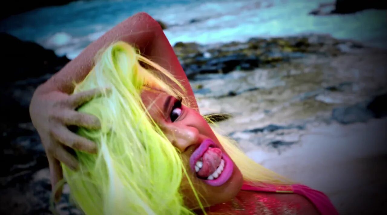 Nicki minaj starships. Nicki Minaj tongue. Nicki Minaj tongue out.