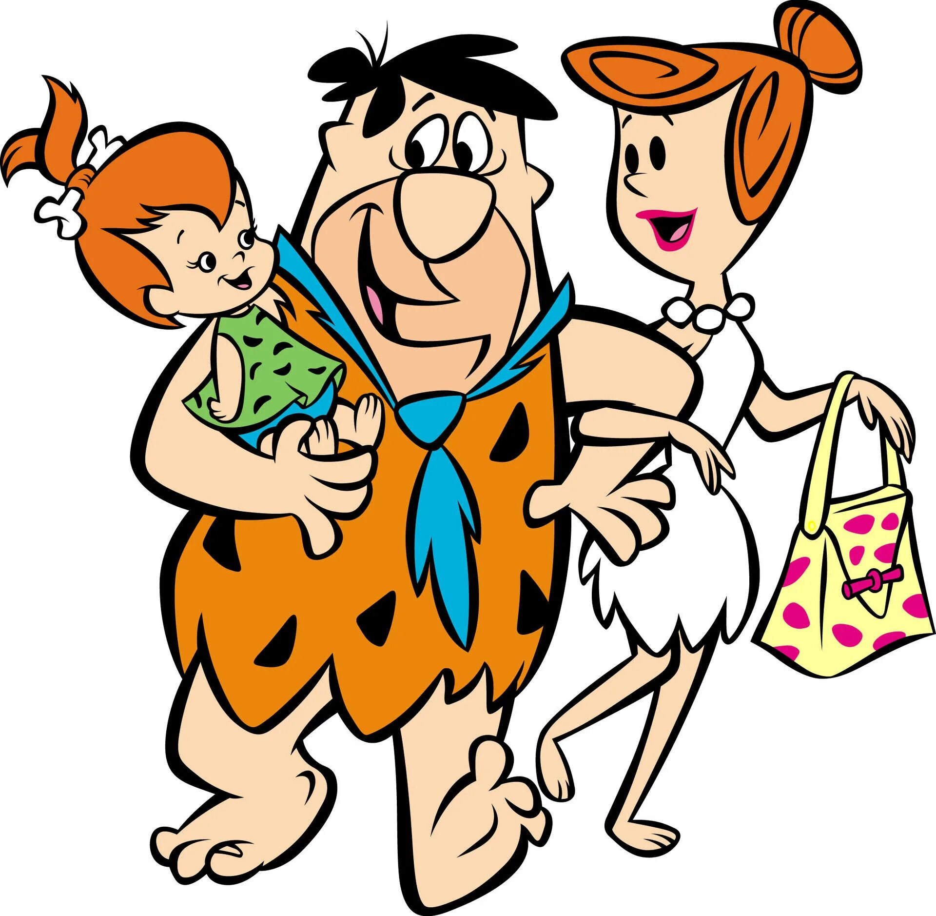 Первобытная семейка. Fred and Wilma Flintstone.