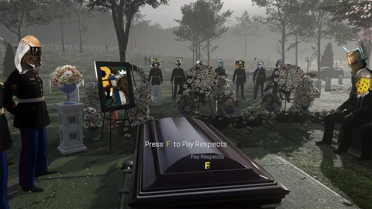 Похоронить игра. Call of Duty Press f to pay respects. Press f to pay respect игра. Игра похороны. Похороны из игры.