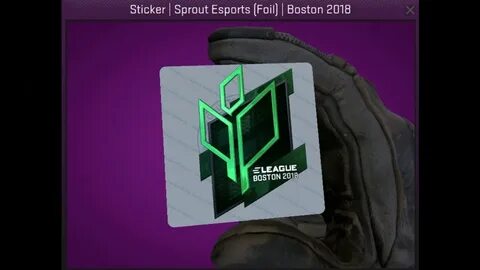 Sticker sprout