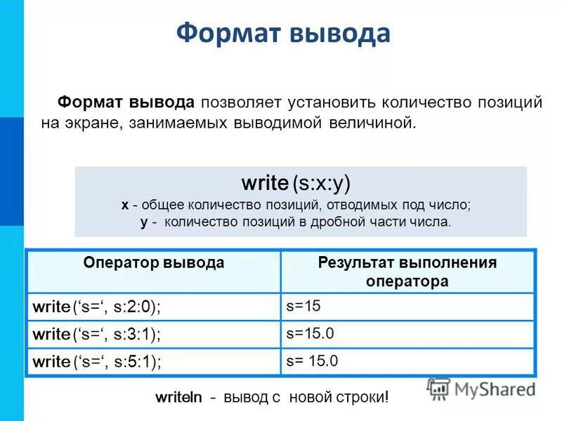 Научный формат числа c++. Форматы вывода чисел. Форматы вывода чисел. Формат вывода. Вывод в format.