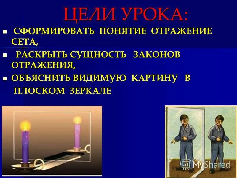Объяснить увидеть