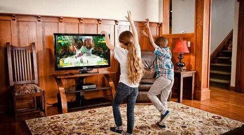 Игры можно поиграть на телевизоре