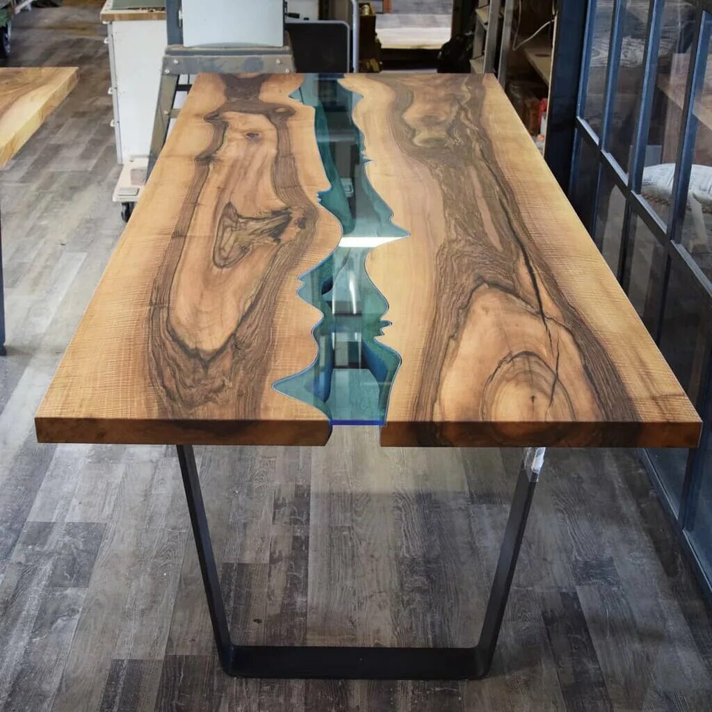 стол слэб река. слэб с эпоксидной смолой. стол река карагач. стол лофт из слэба. слэб дерева с заливкой смолой.