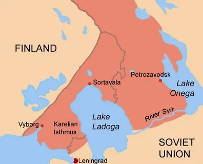 Границы финляндии до 1939