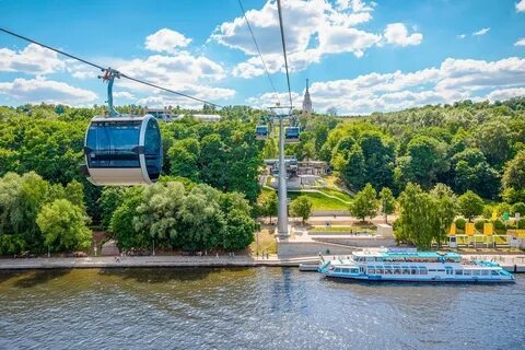 Канатная дорога москва река