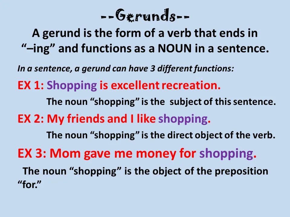Write the ing form. Gerund Noun примеры. Gerund forms. Ing form as a Noun. Английский Gerund as a subject.