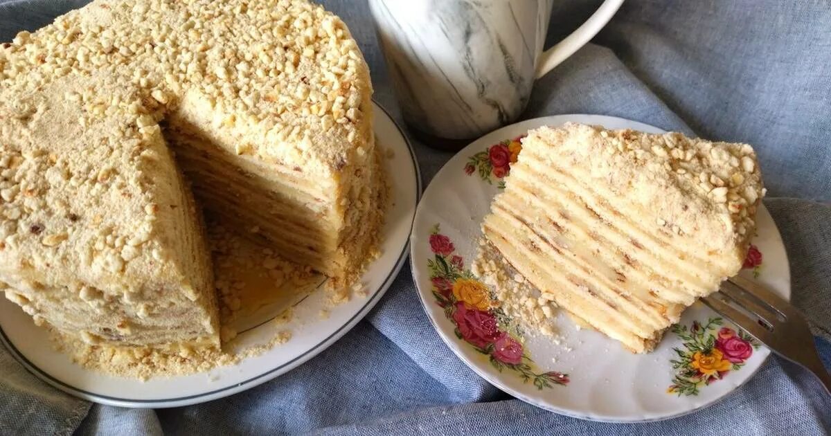 домашний наполеон на сковороде. наполеон на сковороде рецепт с фото пошагово. наполеон на сковороде. торт наполеон на скорую руку. торт наполеон.