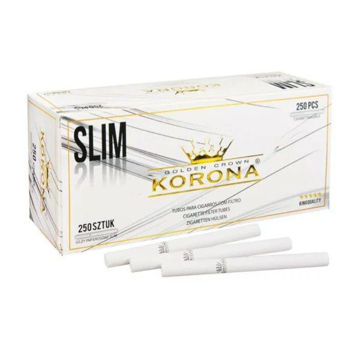 Гильзы для сигарет корона слим. Сигаретные гильзы slim 6. Гильзы slim. 5 мм. Гильзы сигаретные korona slim carbon 120.