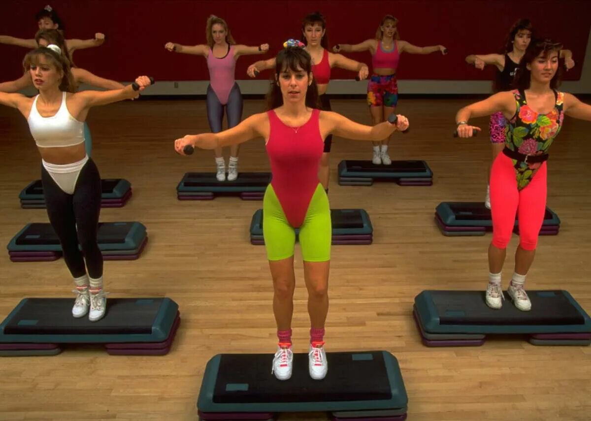 Step 80. Aerobics 80s. 90s Step Aerobics. Степ аэробика 80. Aerobics 90s.