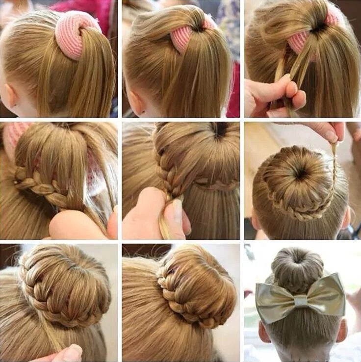 Trenzas... Creative hairstyles, Girl hair dos, Hair styles