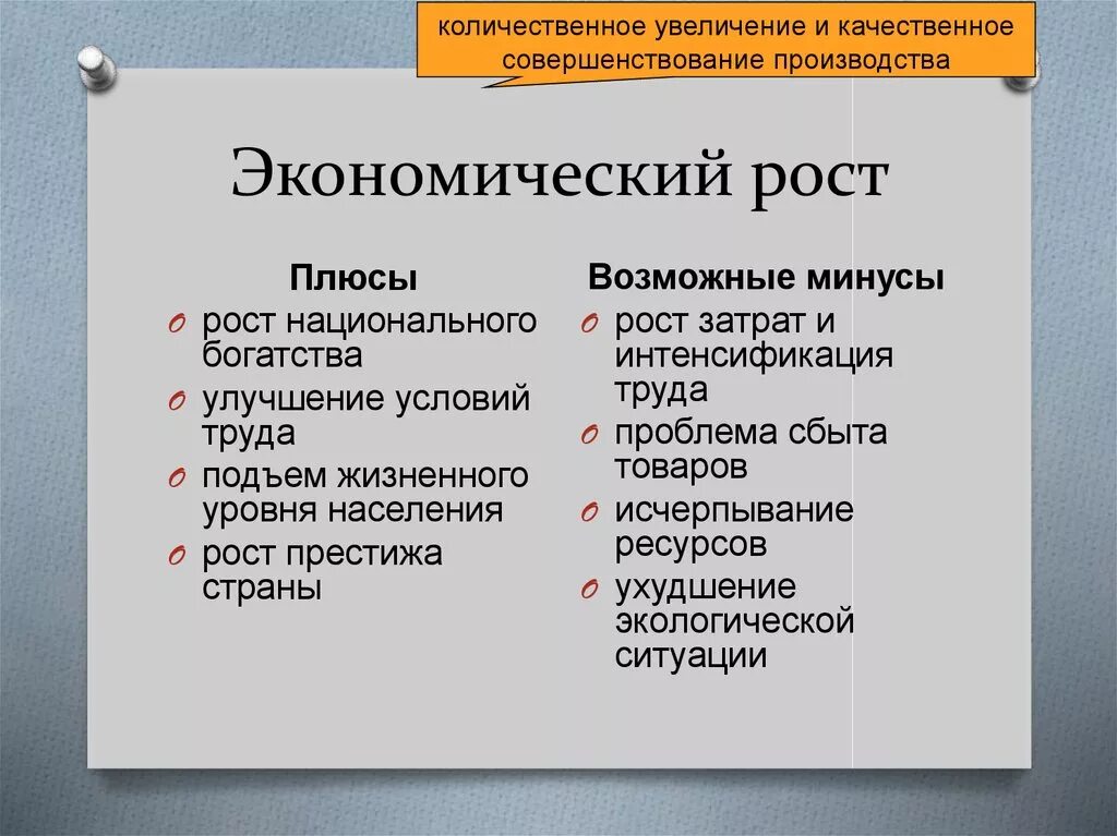 Плюсы и минусы экономического роста. Плюсы экономического роста. Минусы экономики России. Экономически рост обществознании. Экономические факторы егэ