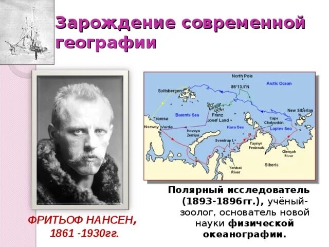 Имя полярного исследователя нансена. Имя полярного исследователя нансена