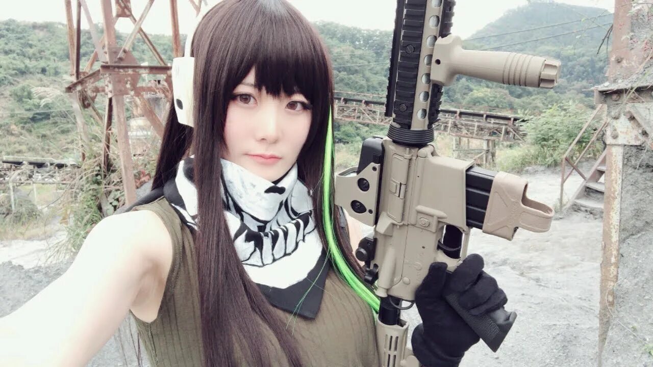 Cosplay colmek. M16a1 Cosplay. Косплей девушки. Японский косплей.