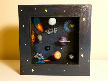Поделка в садик космос в коробке (37 фото) - фото - картинки и рисунки: скачать 