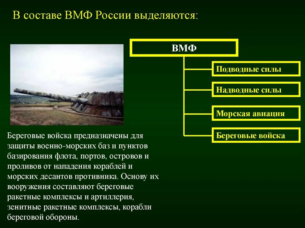 Береговой по составу. Структура береговых войск ВМФ России. Рода войск ВМФ РФ. Организационная структура военно морского флота вс РФ. Состав рода войск ВМФ России.