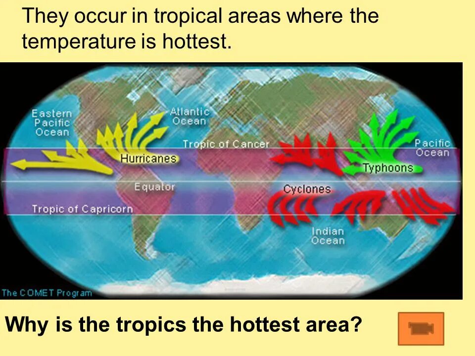 Hurricanes and Typhoons. Тропики / Dönence. Тропический шторм навигация. Hurricane Typhoon Cyclone on the Map.