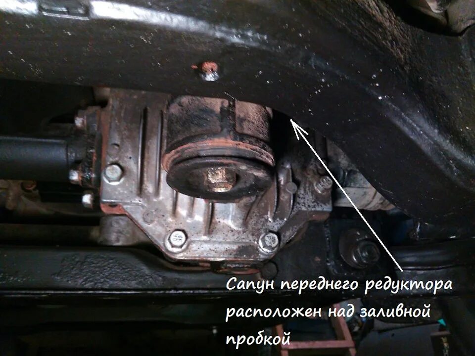 Где находится сапун на переднем. Где находится сапун на переднем