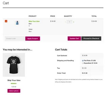 Страница оформления заказа woocommerce