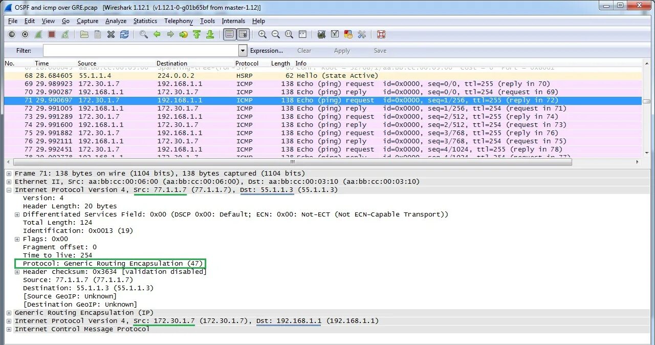 Сеть 0.0.0.0 128.0.0.0. Wireshark Generic routing Encapsulation PCAP. IP 10.0.0.1. IP:192. 168. 1 254.