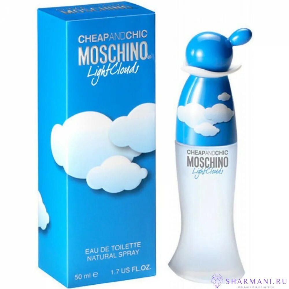 Moschino парфюмерная вода цена. Духи Москино cheap and Chic. Moschino Light clouds cheap and Chic 100ml (l). Moschino духи Light clouds. Туалетная вода Moschino cheap&Chic Light clouds.