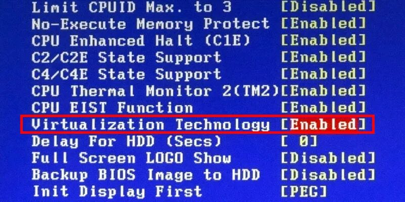 Virtualization в биосе что это
