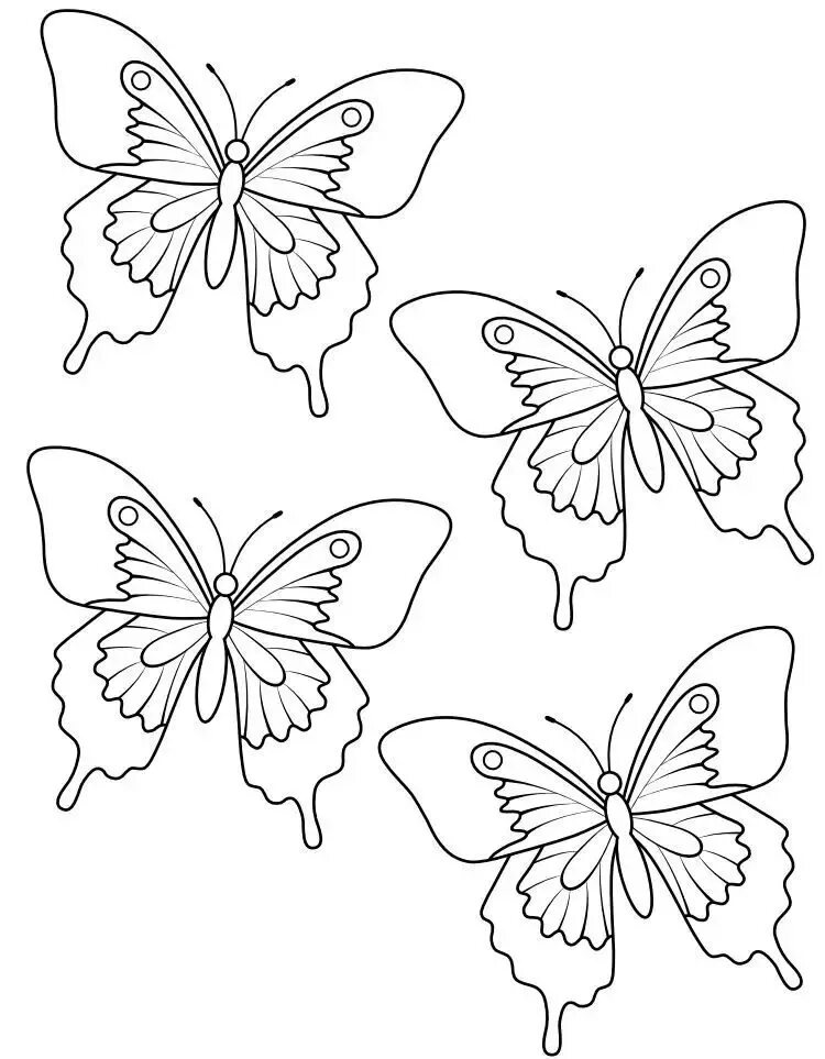 Трафареты бабочки. Шаблон бабочки. Трафареты бабочек для декора. Бабочка контур. Шаблоны бабочек для букета распечатать