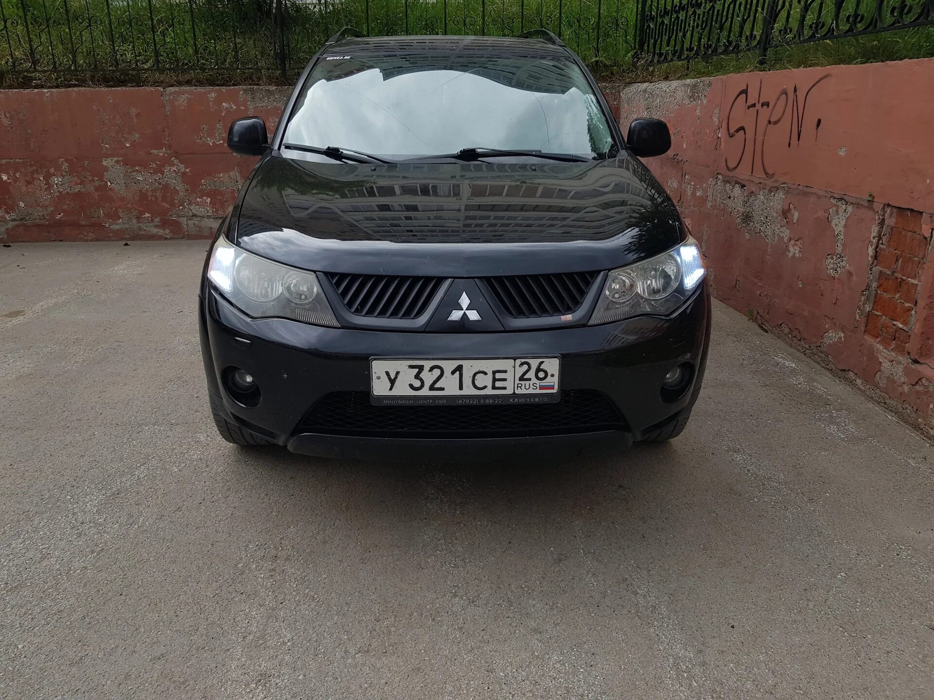 ДХО Mitsubishi Outlander XL 2008. ДХО Mitsubishi Outlander XL. ДХО на Митсубиси Аутлендер XL. Outlander XL 2008.