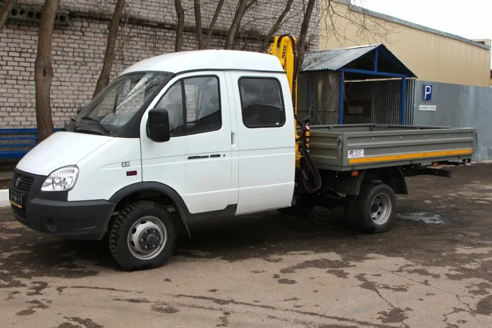 Манипулятор на базе газели