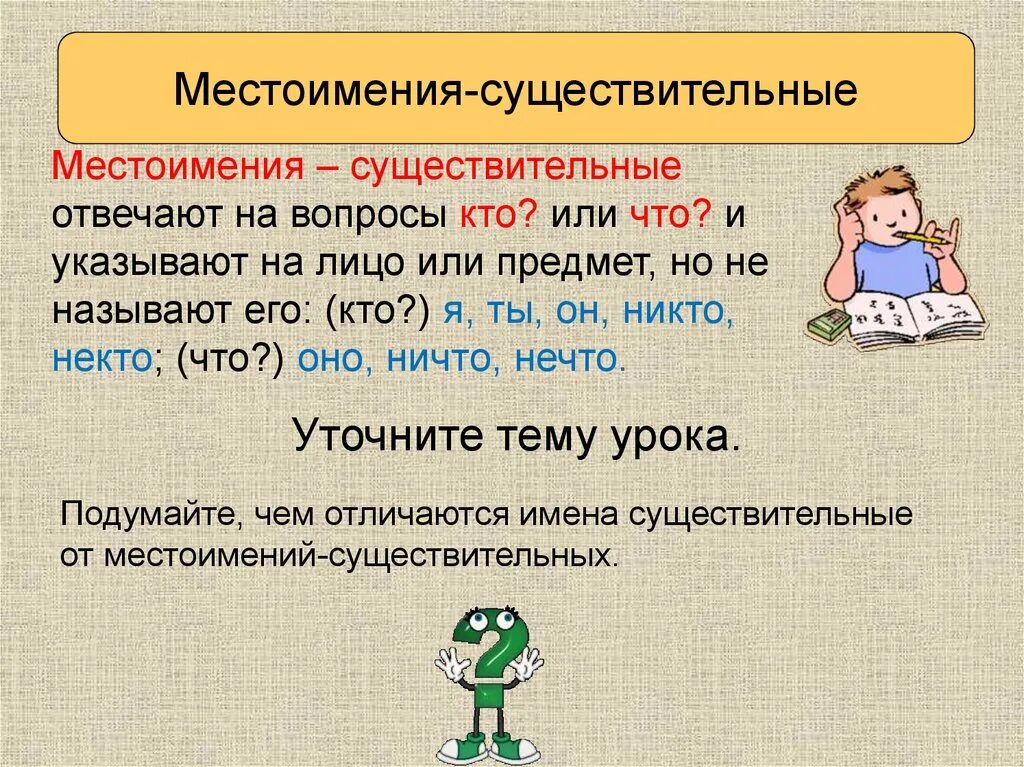 Чем отличается местоимение от числительного. Местоимения существительные. Личные местоимения существительные. Местоимение существительное. Скрытые местоимения.