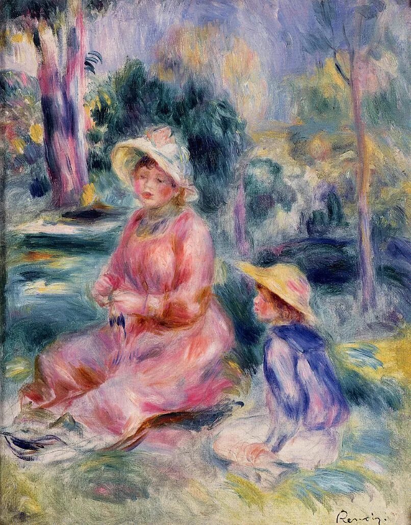 Пьер Огюст Ренуар. Пьер Огюст Ренуар (1841-1919). Pierre-Auguste Renoir (1841–1919). Художник пьер огюст ренуар картины