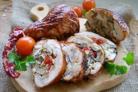Приготовление фаршированной