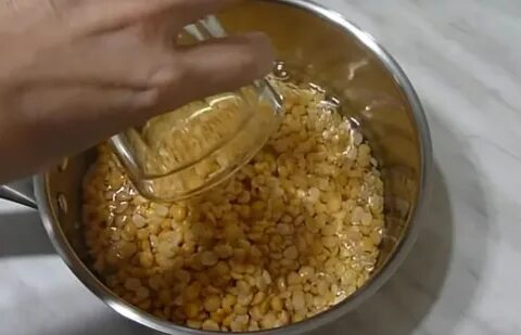 Сварить гороховую кашу в кастрюле на воде