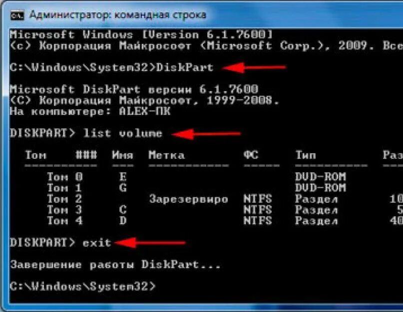 Как удалить разделы через командную строку. Как удалить файл через cmd. как вывести командную строку. команда удаления файла в cmd. команда del в командной строке.