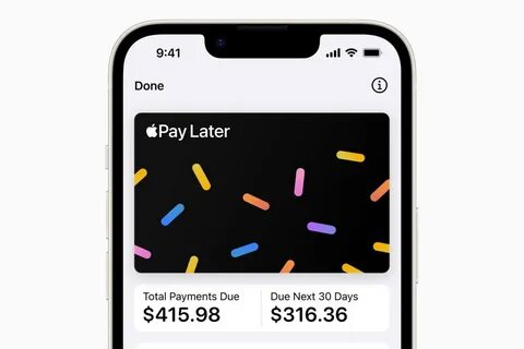 Paying later