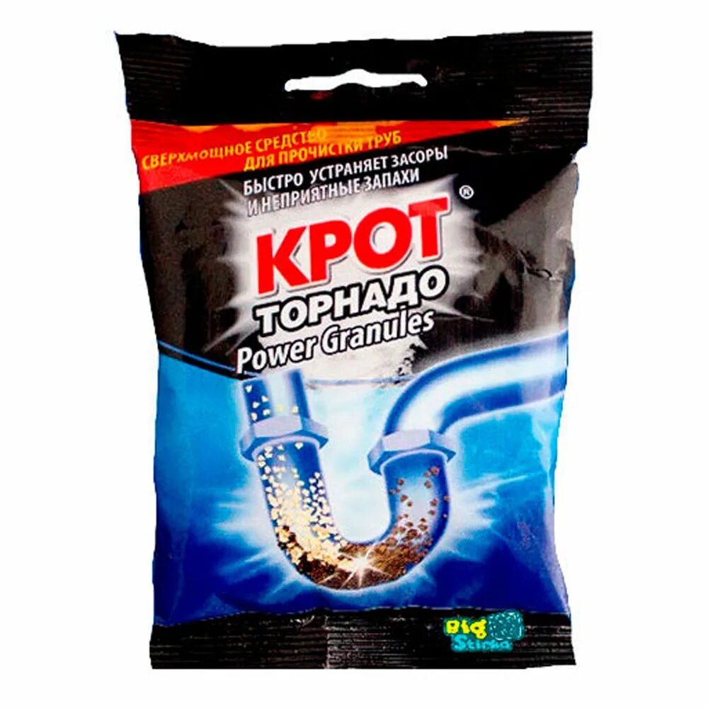 Крот гранулы для труб Торнадо. Средство для труб Krotex granules 90 г. Крот турбо гранулы д/труб 90гр. /12, Шт. Крот Торнадо гранулы для чистки труб 500гр.