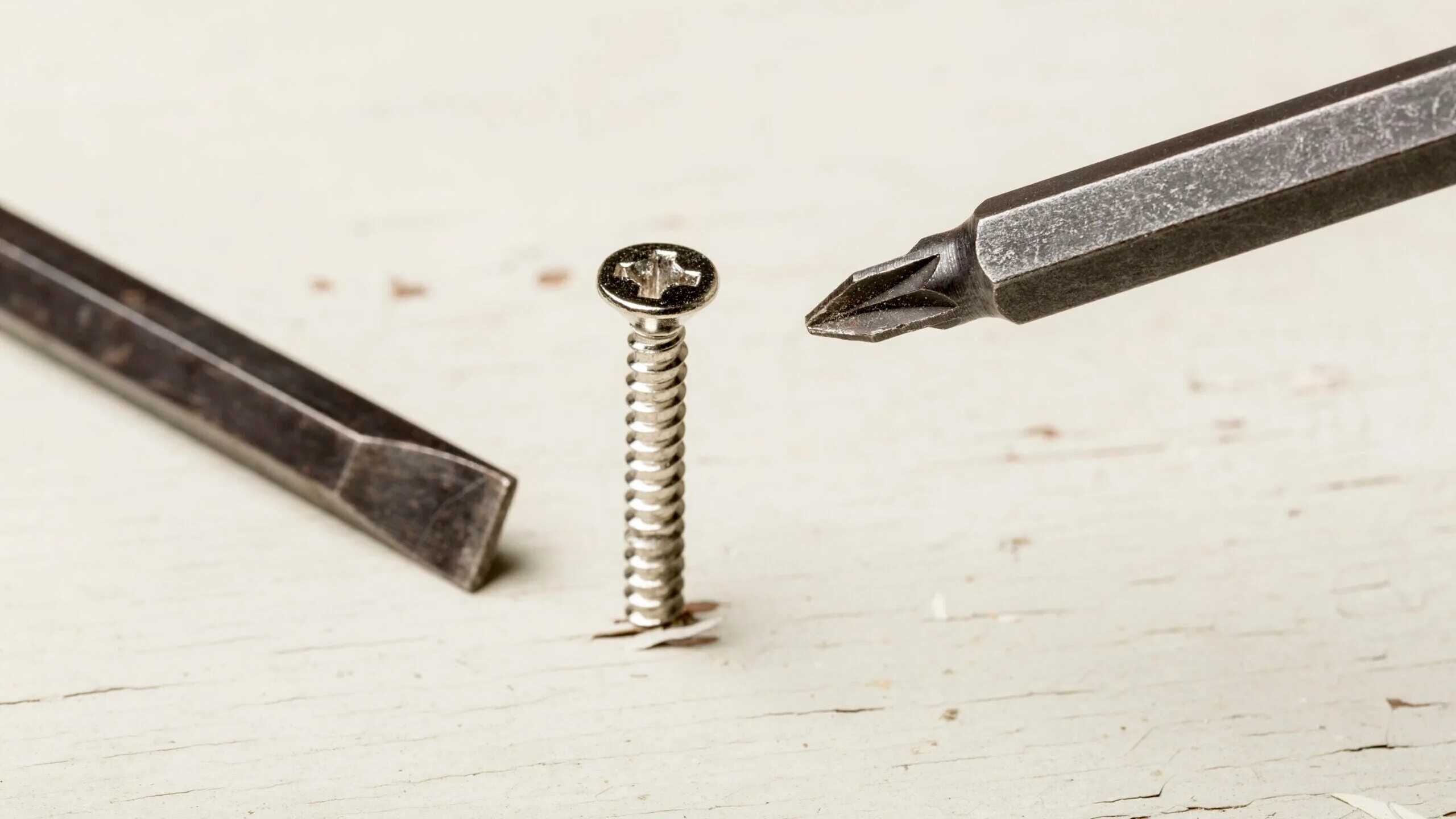 Wrong tools