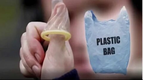 Broken condom
