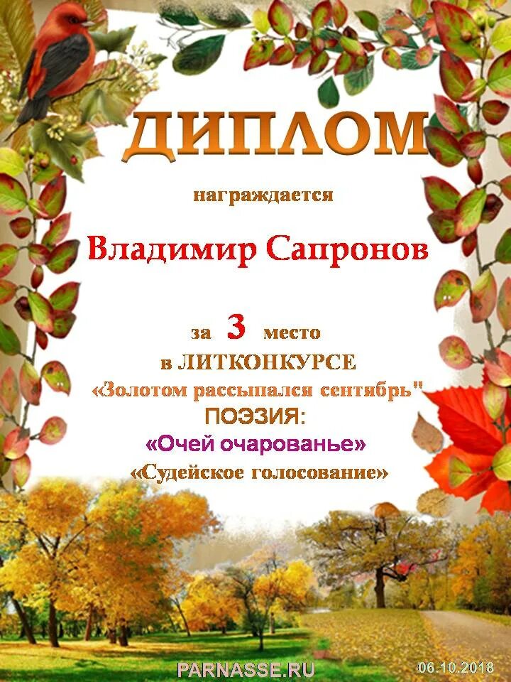 Лит конкурсы