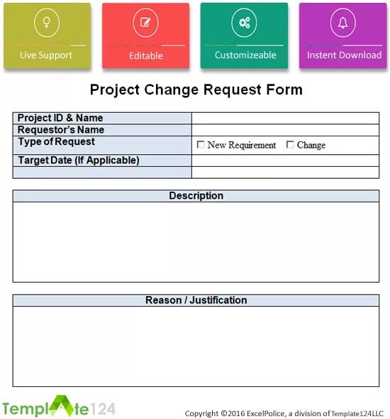 Change template. Project request form. шаблон change request. queries шаблон. форма для request for change.