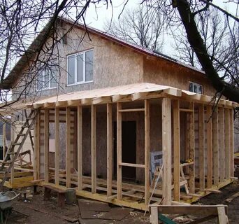 Каркасная пристройка проект