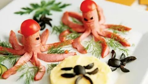 Сосиски осьминожки