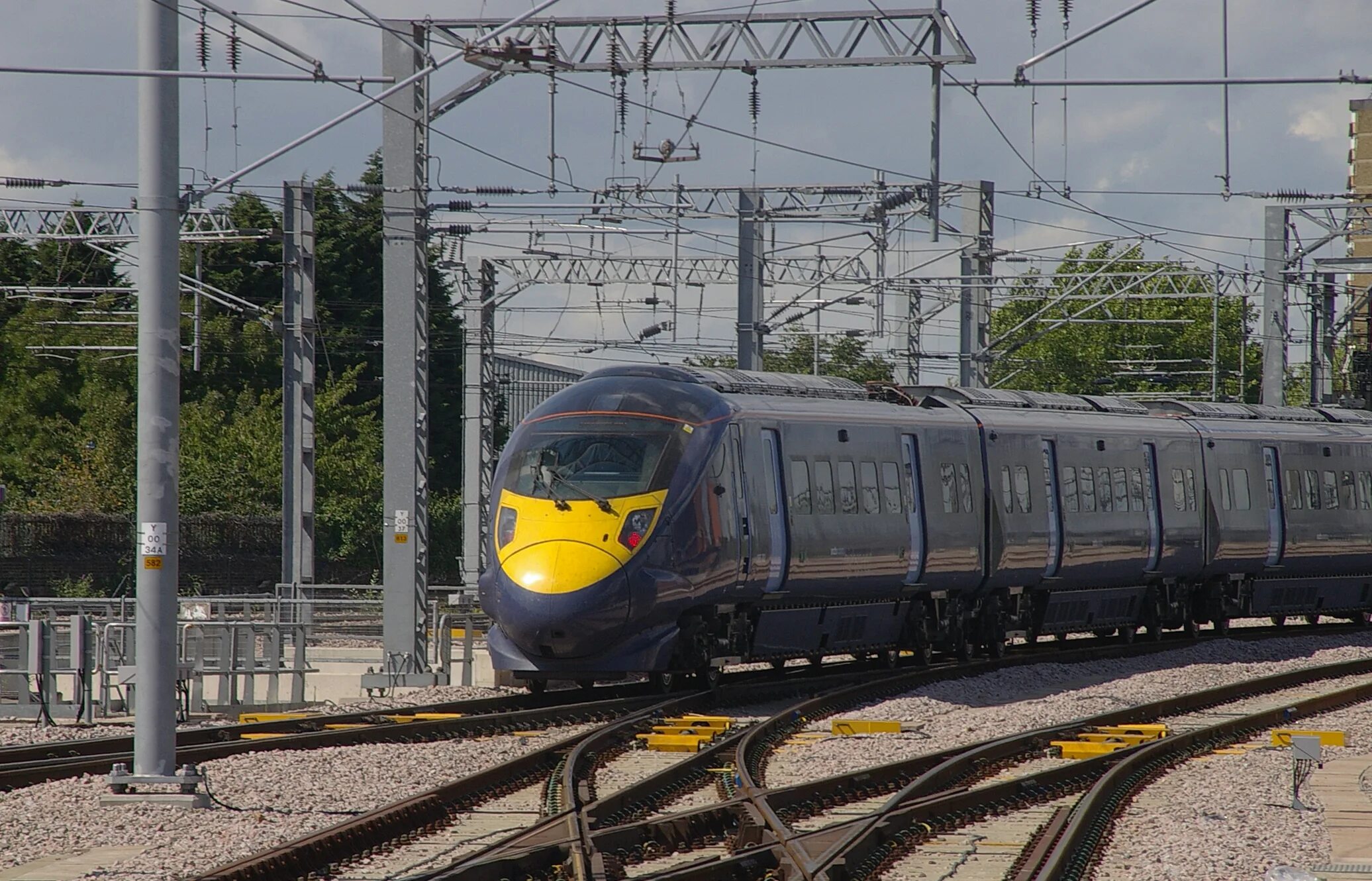 Класс 395. Скоростные поезда british rail class 395 великобритания. st pancras railway station. class 395. поезд class 395.