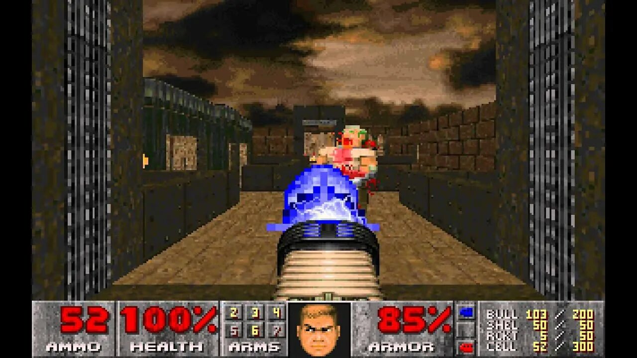 Мод дос. Doom 95. Master Levels for Doom II.