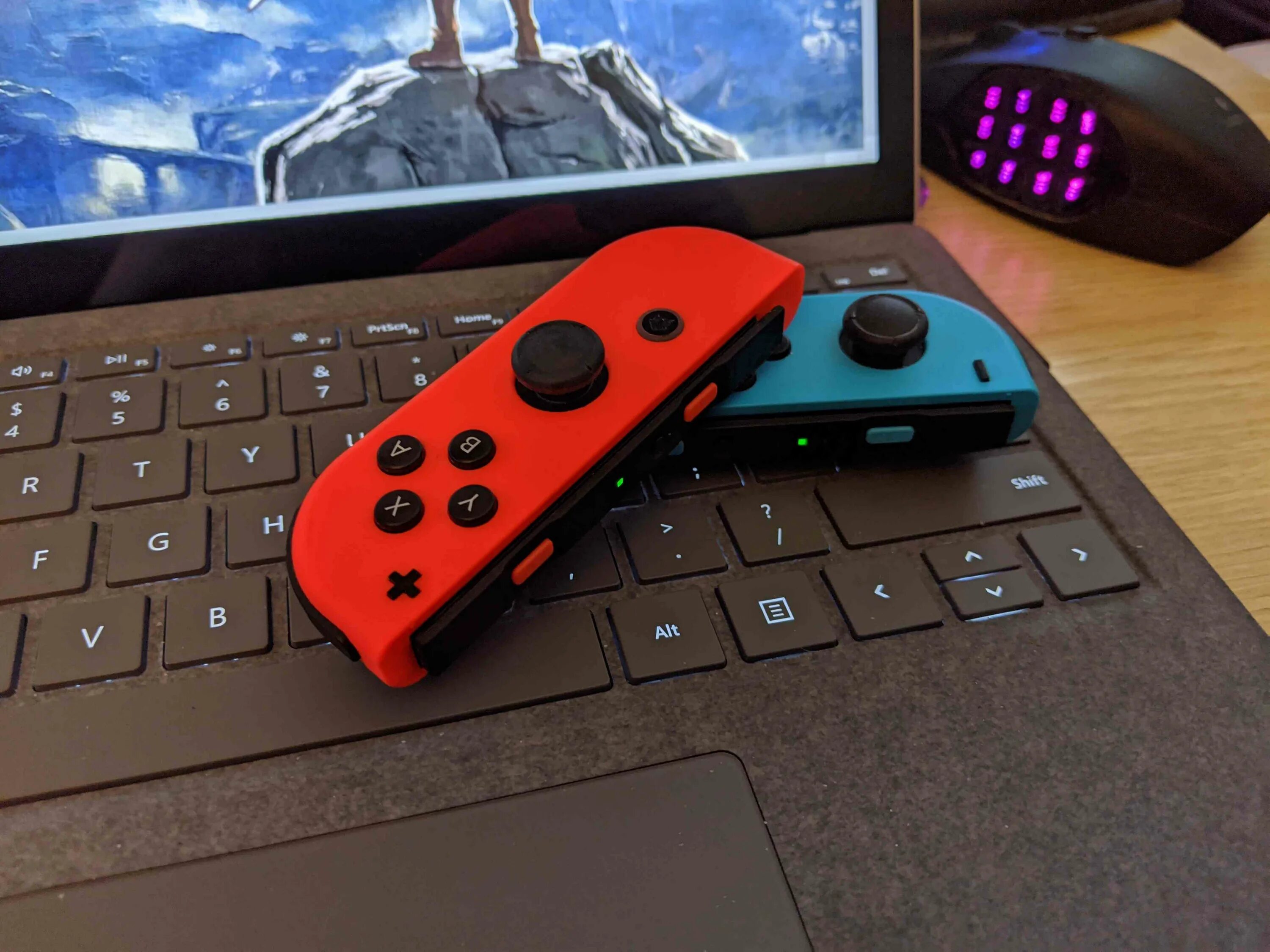 Виндовс на Нинтендо свитч. Nintendo Switch Joy-con. Switch PC. Joy-con с гриппом.